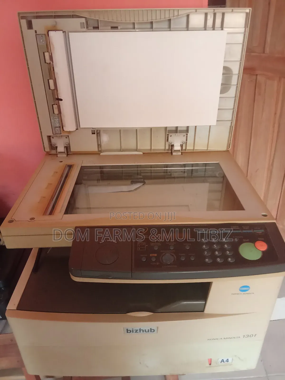 Konica Minolta Bizhub 130f Photocopier Machine Fairly Used