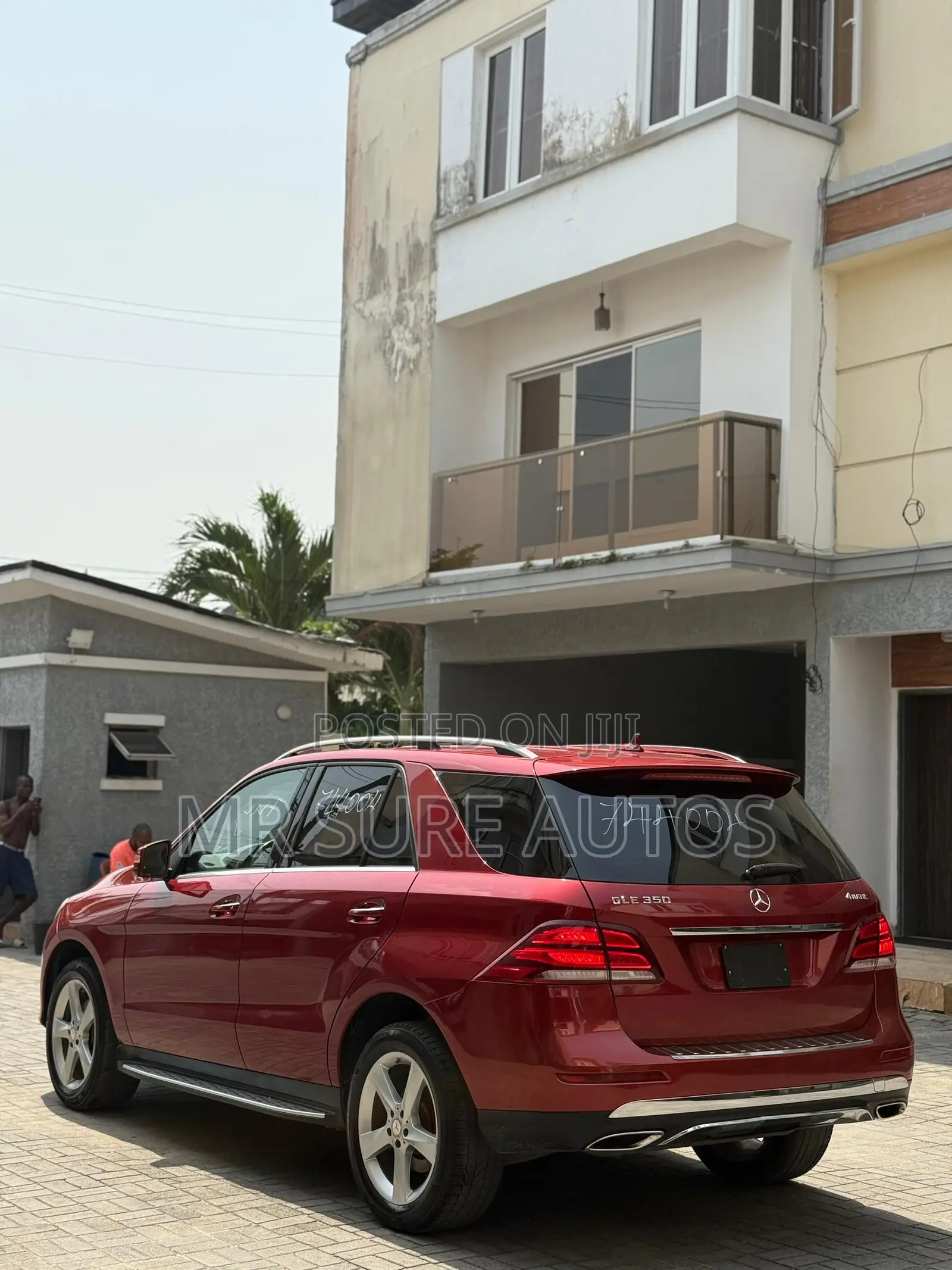 Mercedes-Benz GLE-Class GLE 350d 4MATIC 2016 Red
