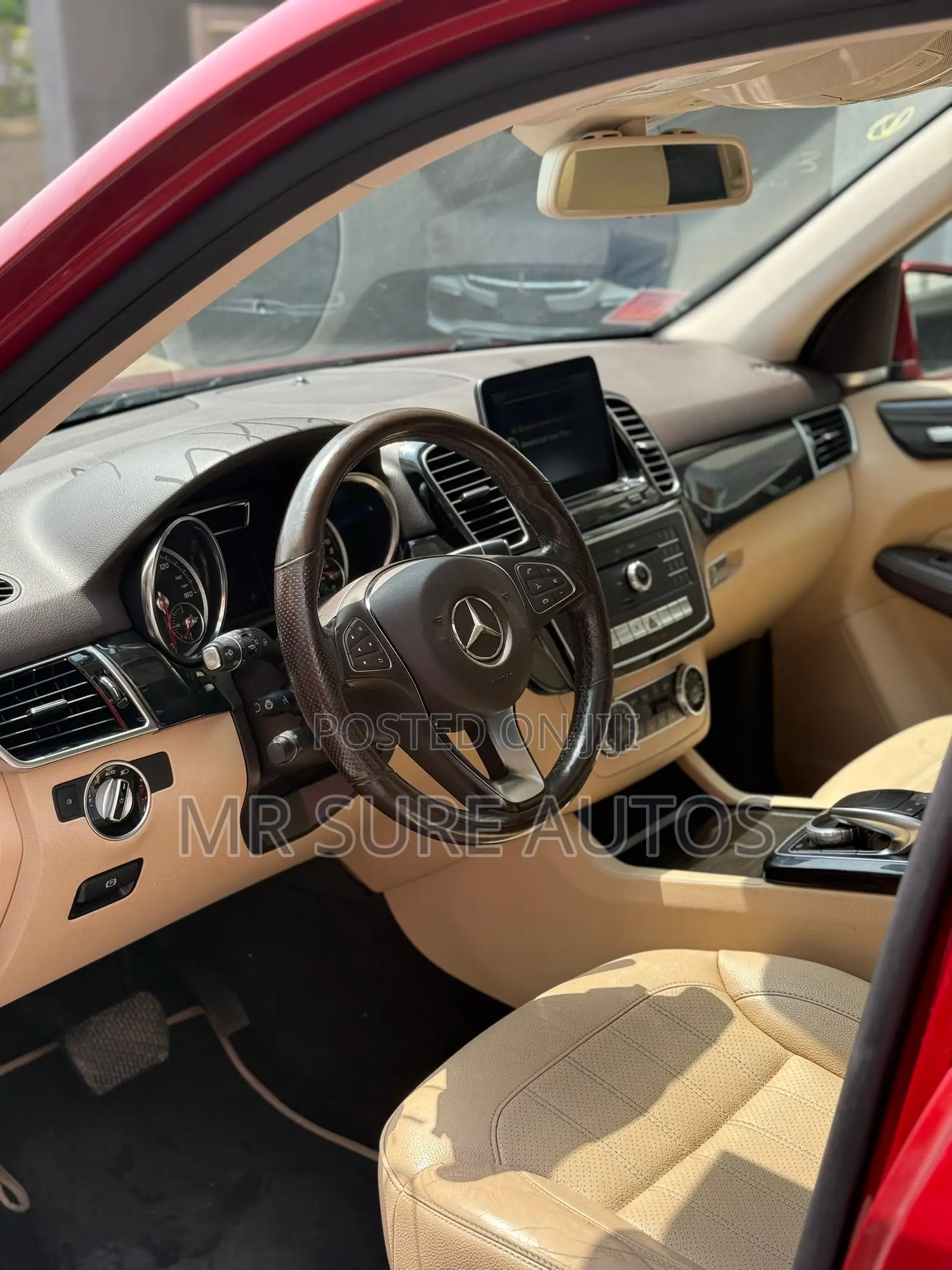 Mercedes-Benz GLE-Class GLE 350d 4MATIC 2016 Red