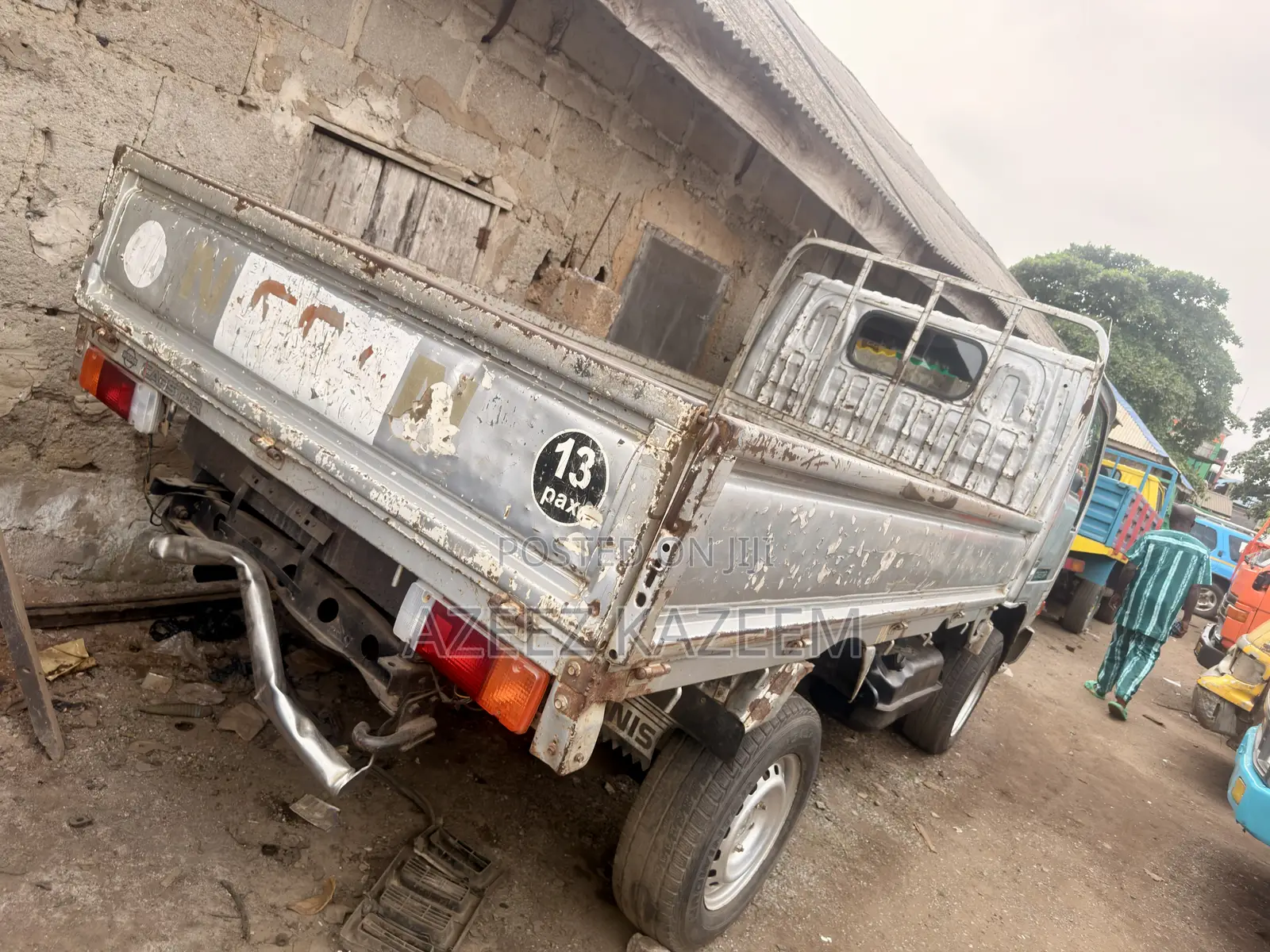 Nissan Cabstar Diesel Engine First Body 2000 Silver