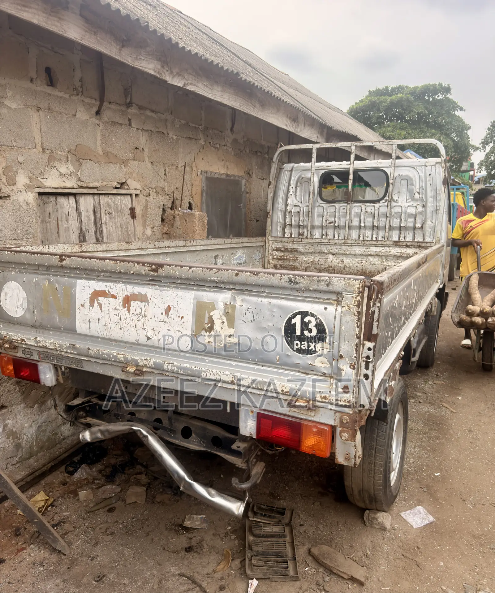 Nissan Cabstar Diesel Engine First Body 2000 Silver