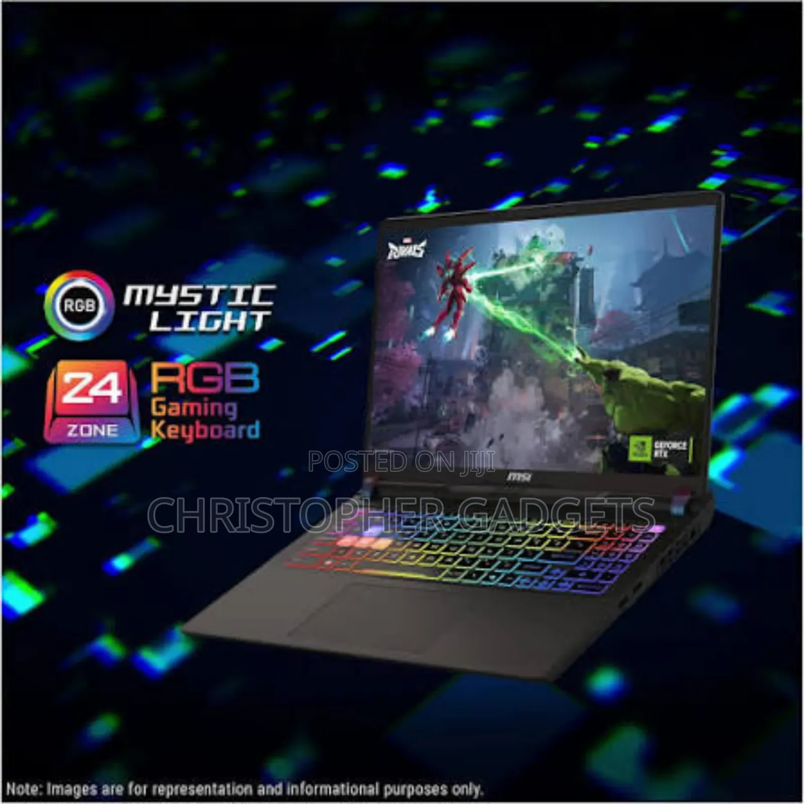 New Laptop MSI Vector 16 HX AI A2XWIG 16GB Intel Core Ultra 9 SSD 1T