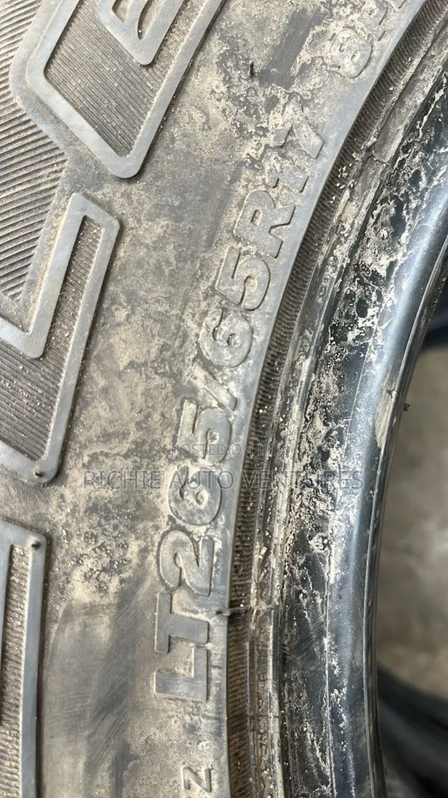 First Grade 265/65r17 Bridgestone Tires.