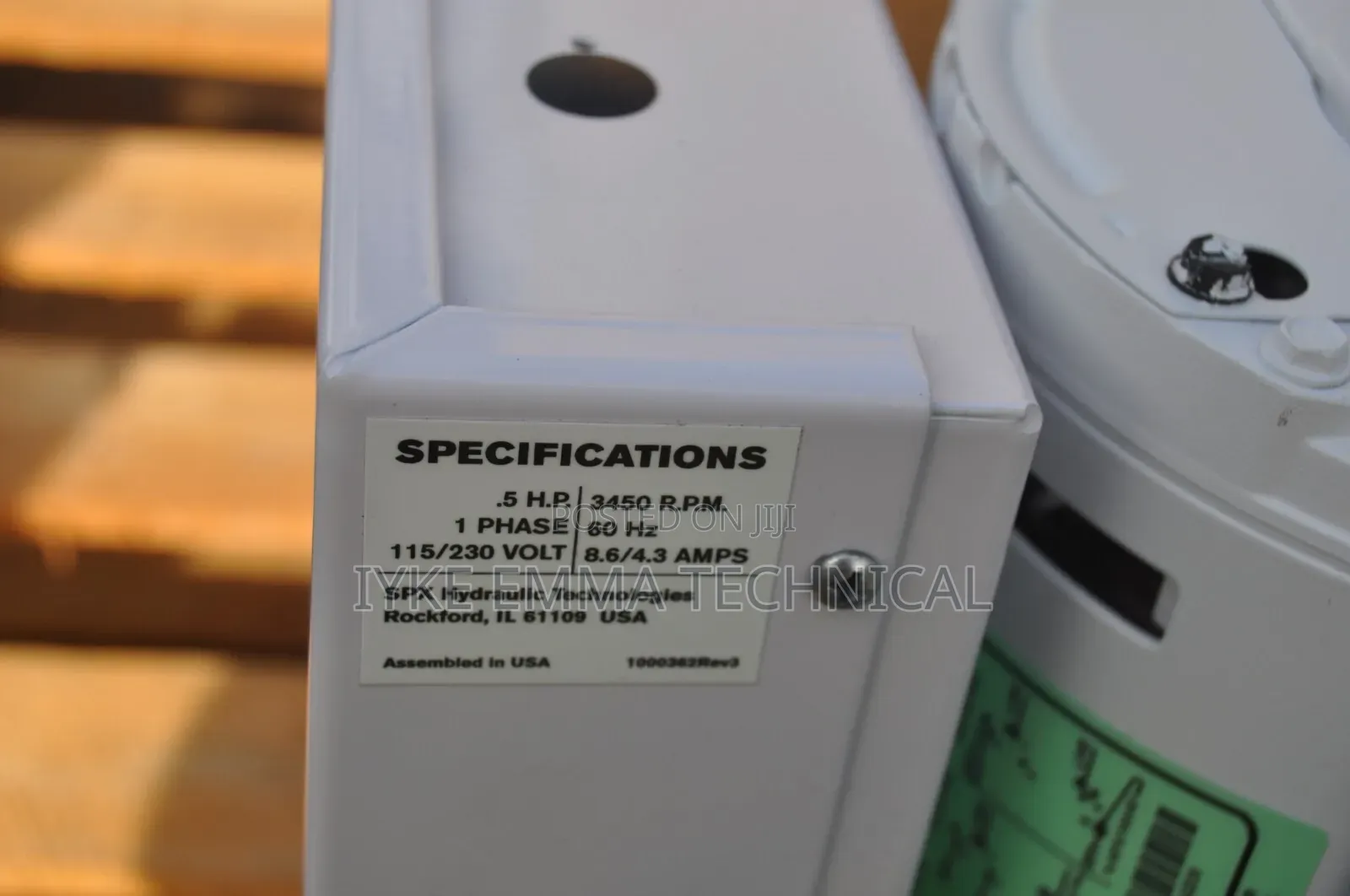 SPX Power Team Otc 4046 Hydraulic Pump Valve Double Acting Cyl 10kpsi