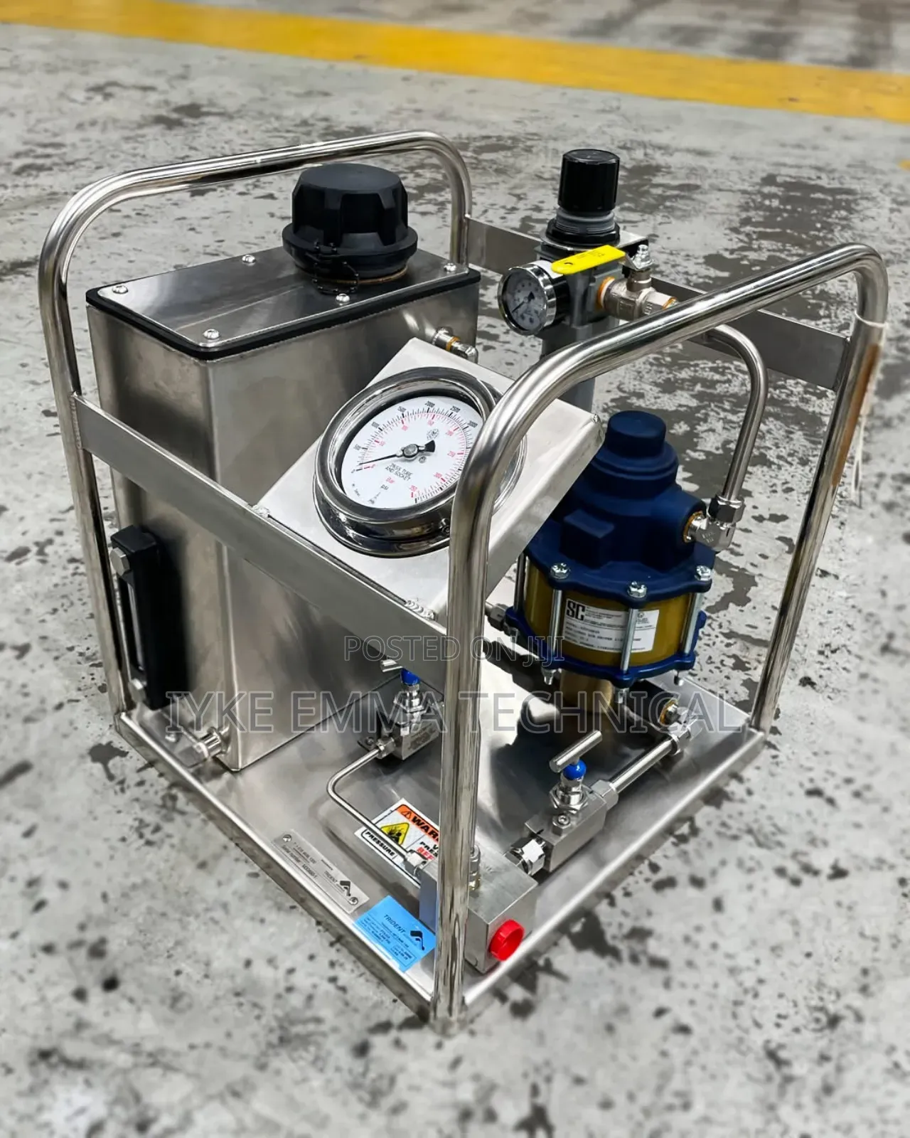 Hydrostatic Pressure Test Unit