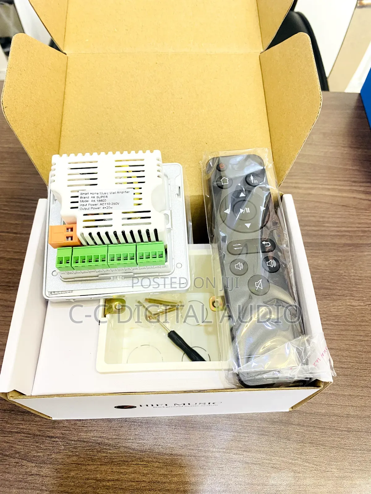 In-Wall Soft Touch Amplifier for Ceiling Speaker
