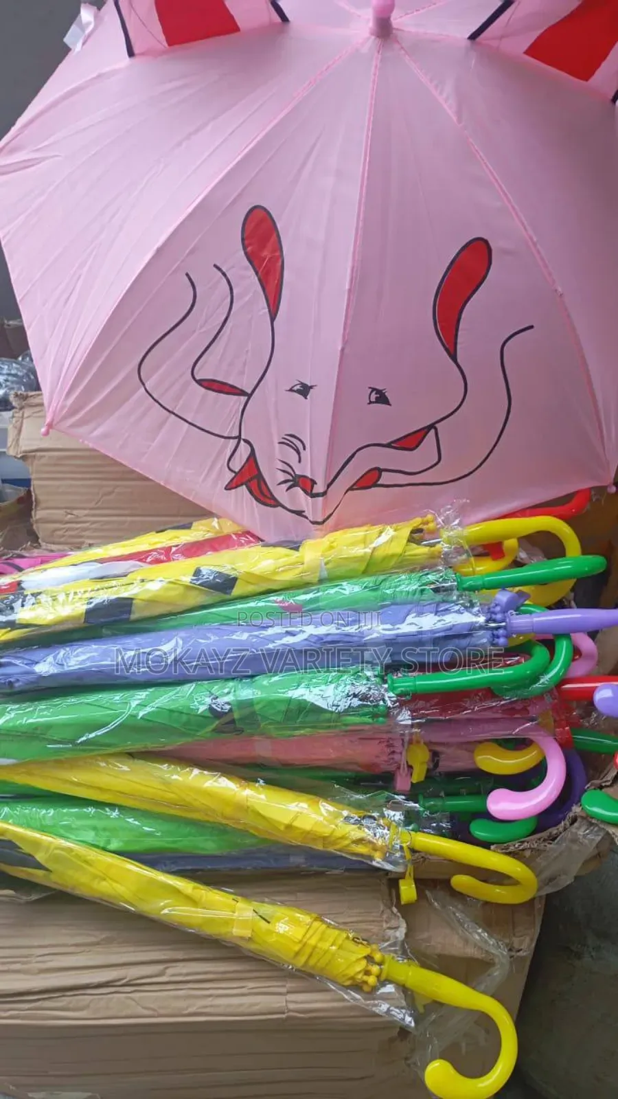 Fun Kids Character Umbrella/Gift Item/Souvenir(Bulk Order Only)