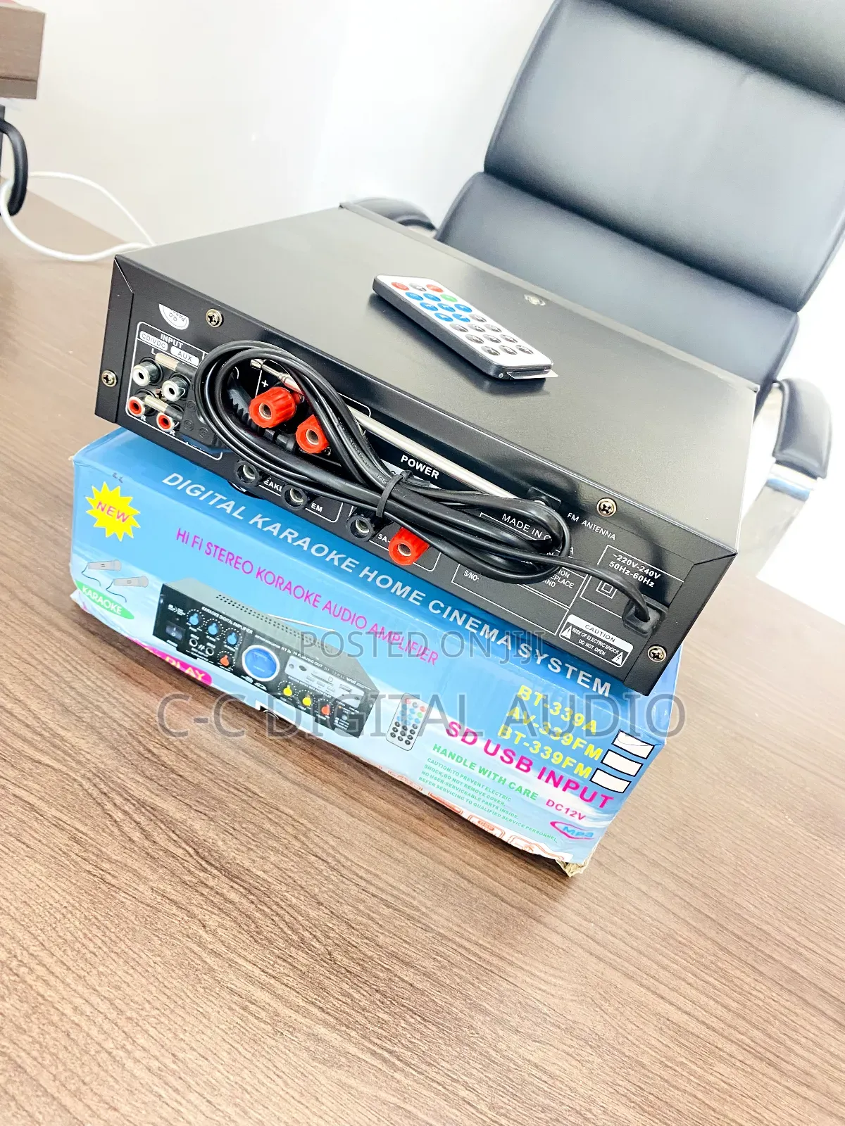 Stereo Karaoke Amplifier for Ceiling Speakers