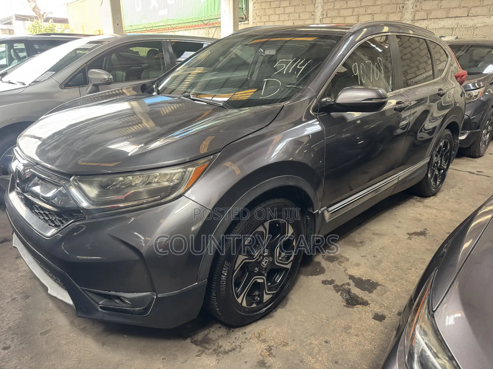 Honda CR-V Touring 4dr SUV AWD (1.5L 4cyl CVT) 2017 Gray