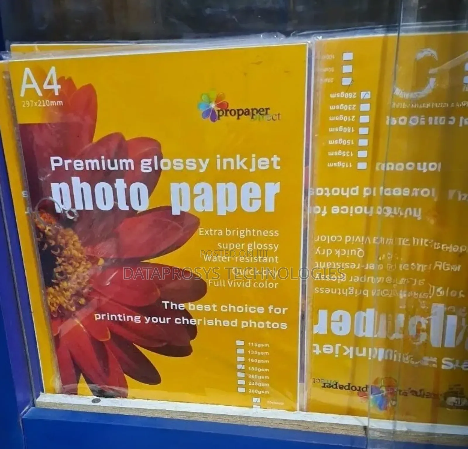 Premium Glossy Photo Papers