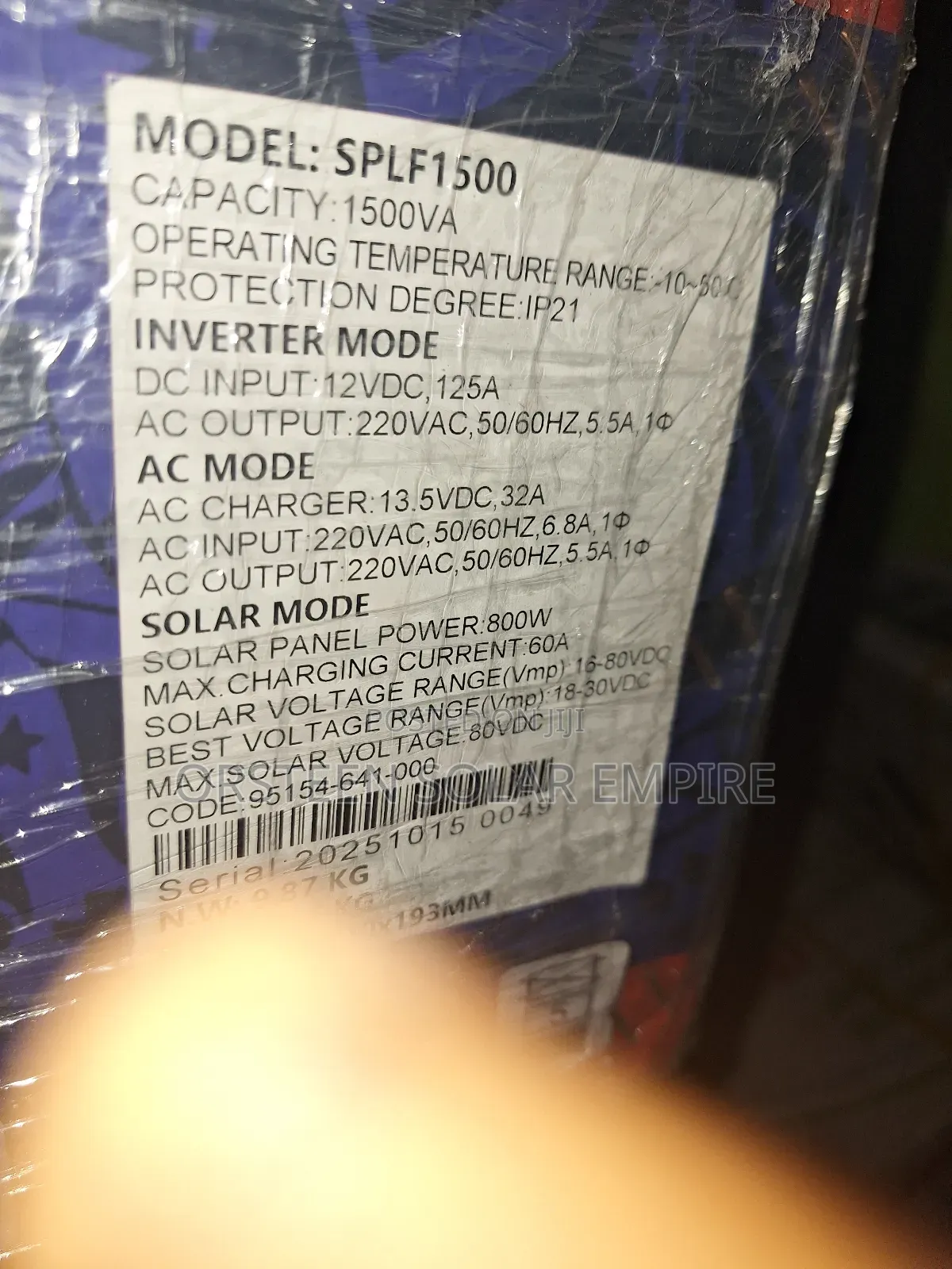 Soccer Power Hybrid Inverter