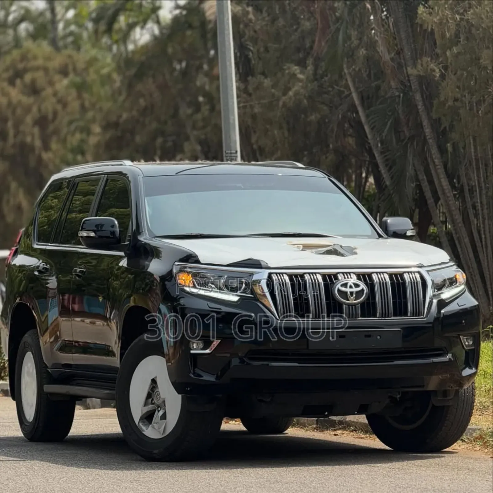 New Toyota Land Cruiser Prado 2023 Black
