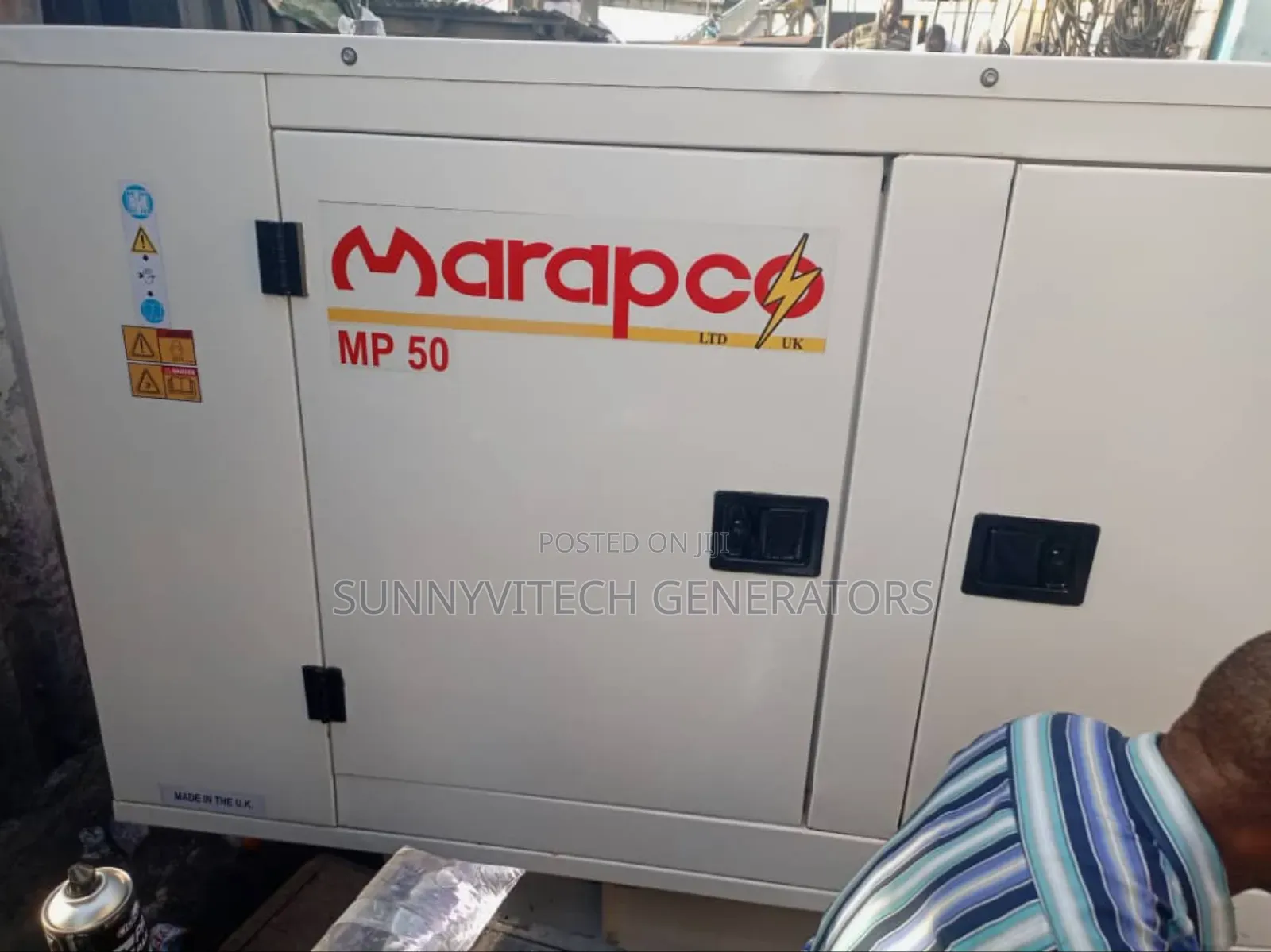 50kva Marapco Perkins Generator Super Silence Almost