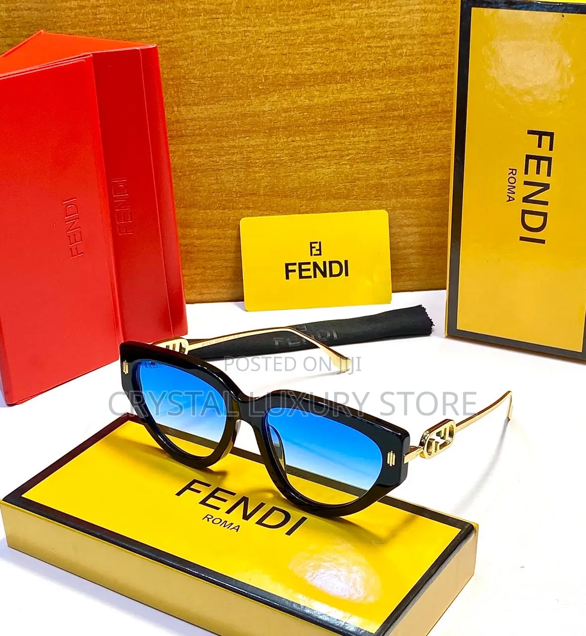 Fendi Quality Luxury Ladies Sunglasses