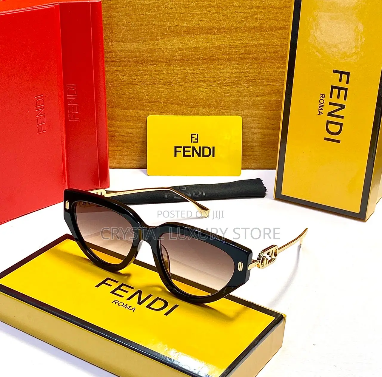 Fendi Quality Luxury Ladies Sunglasses