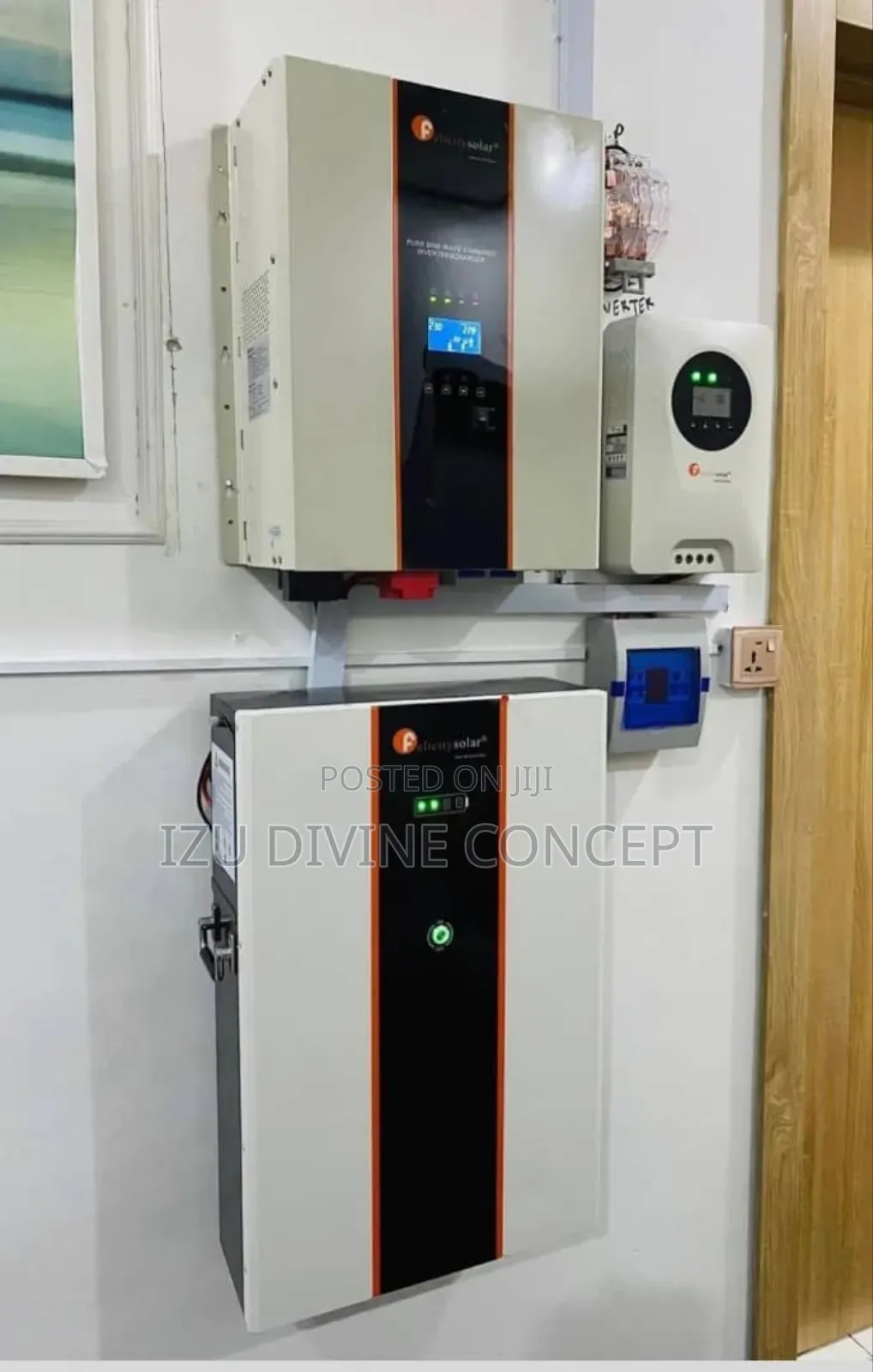 10kva Inverter Setup and 10kwh Lithium Battery Backup