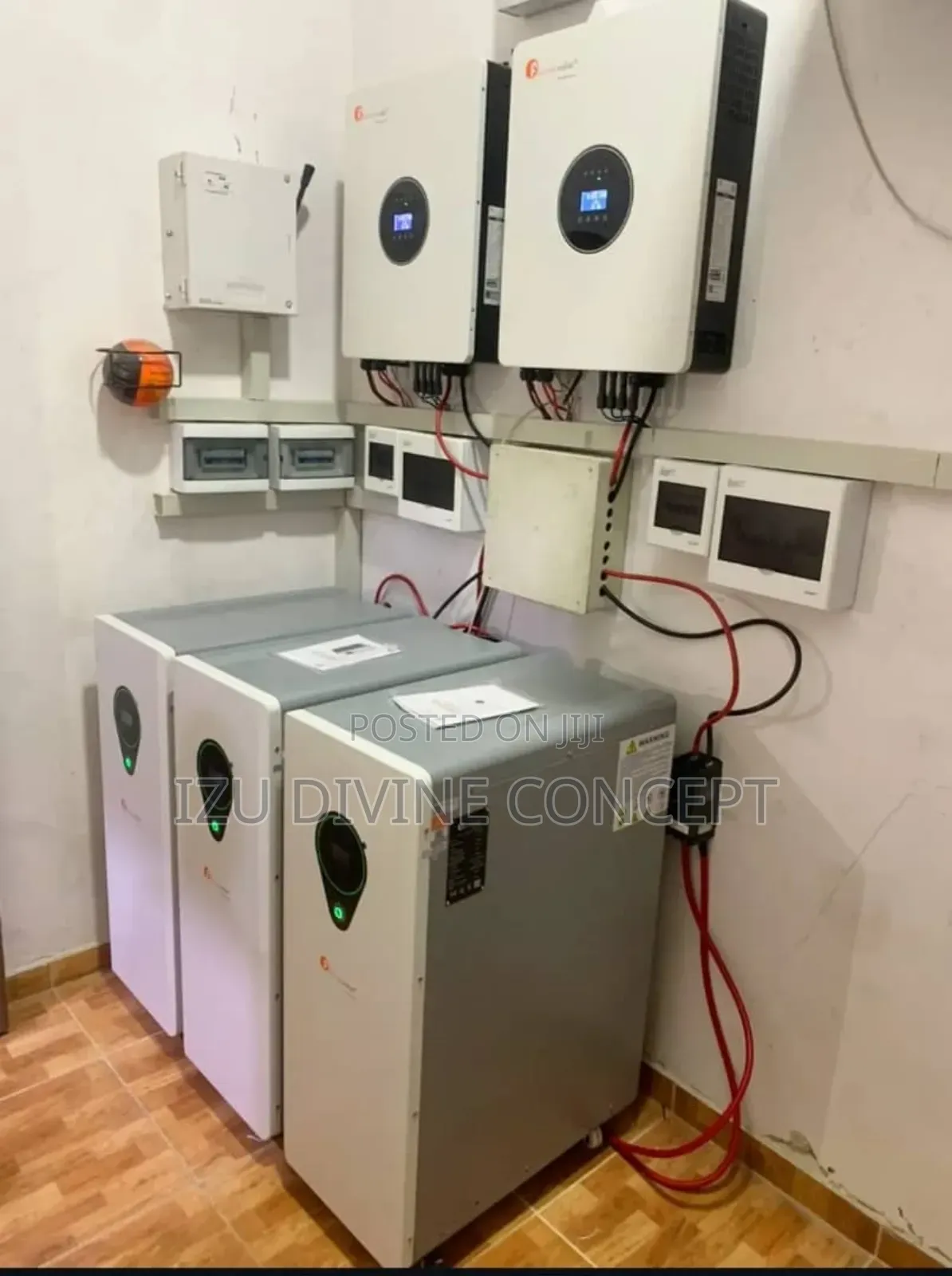 16 Kva Inverter Setup and 52 KWH Lithium Battery Backup