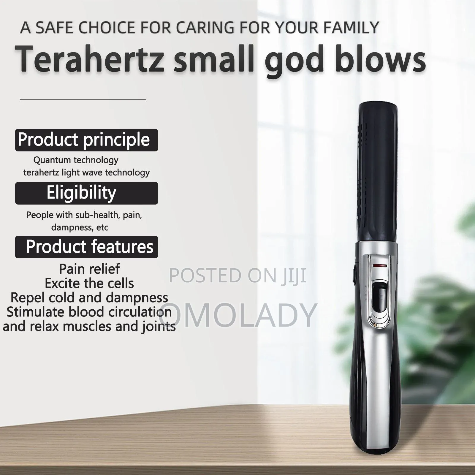 Quantum Infrared Terahertz Frequency Device Physiotherapy Blower
