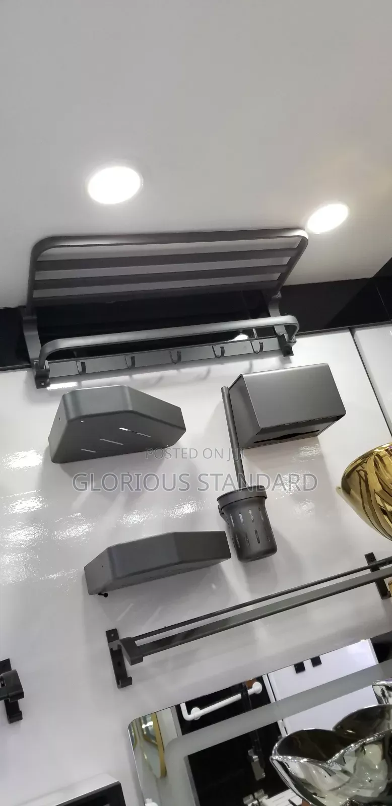 Set of a Bathroom Accessories