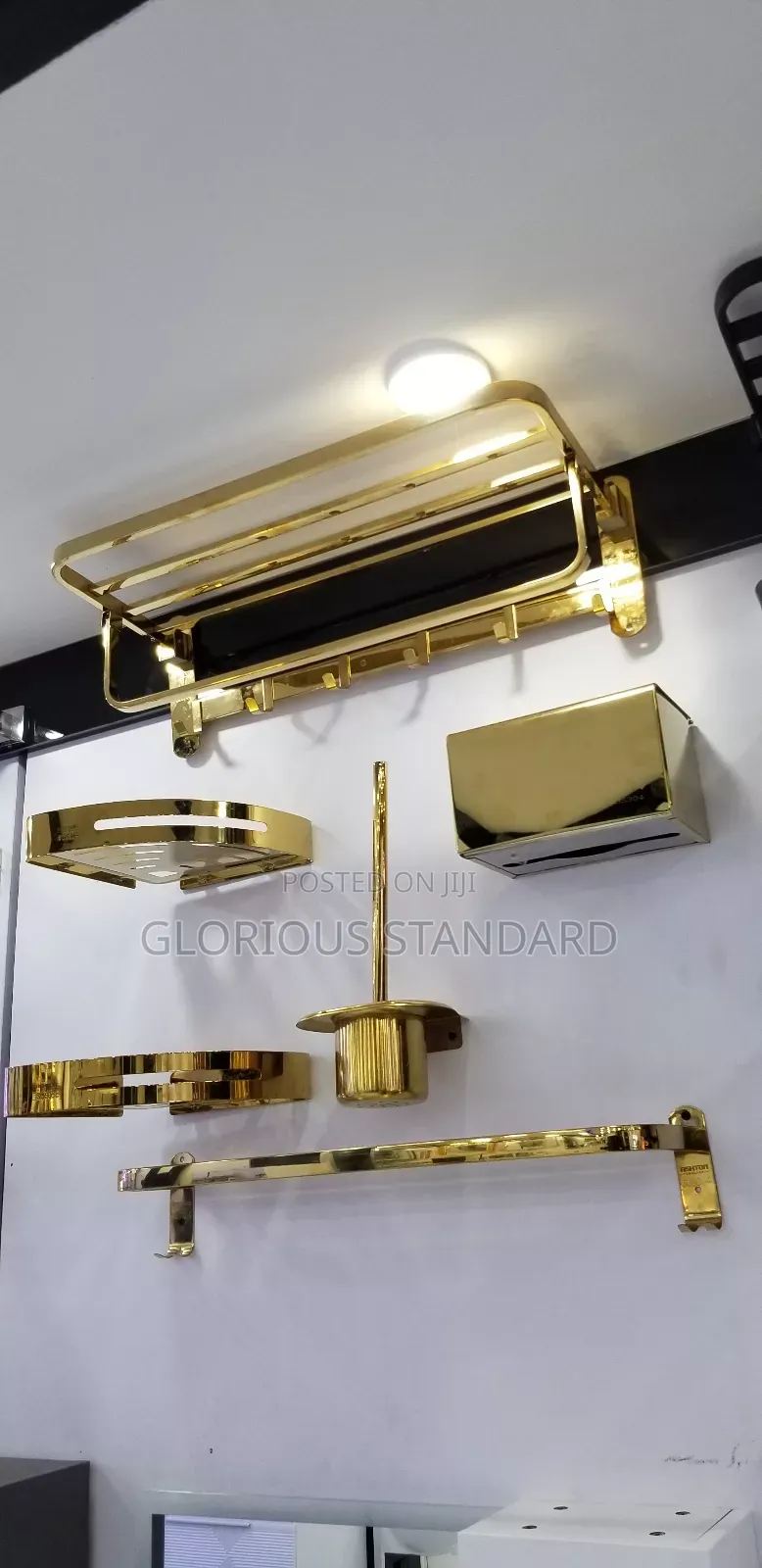 Set of a Bathroom Accessories