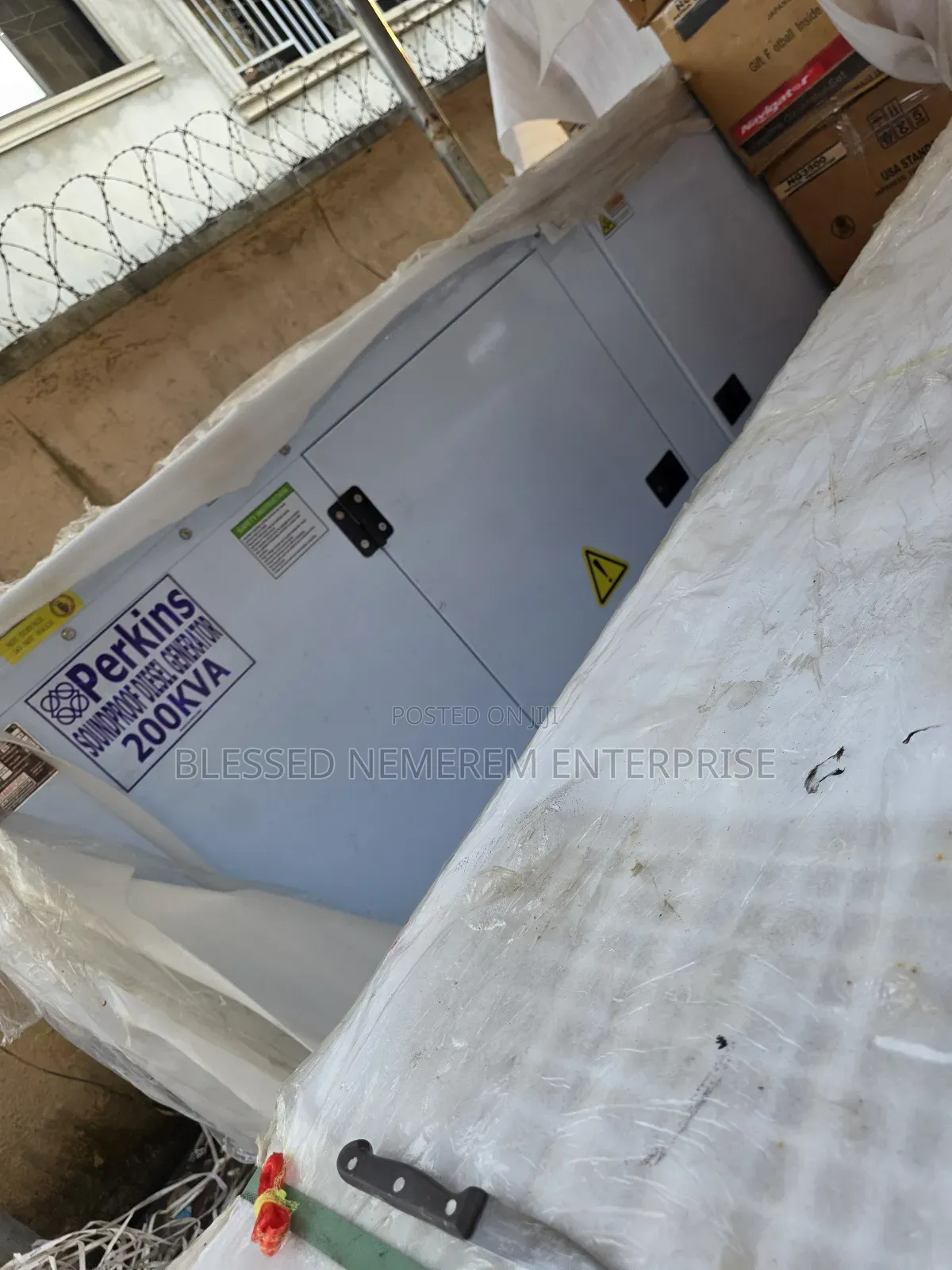 (Sp200kva)Brand New Perkins Diesel Soundproof Gen 2years Wty