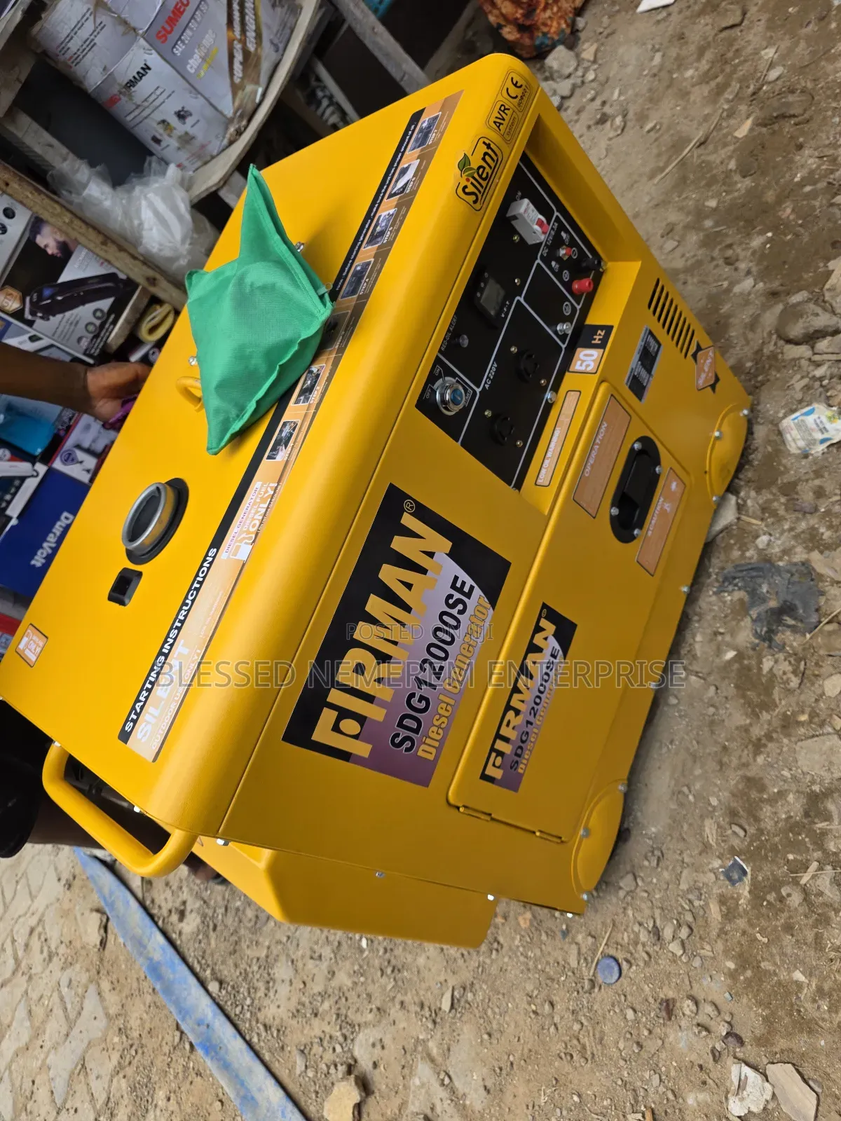 A Brand New Firman Diesel Soundproof Gen 1years Wty 100%Copper