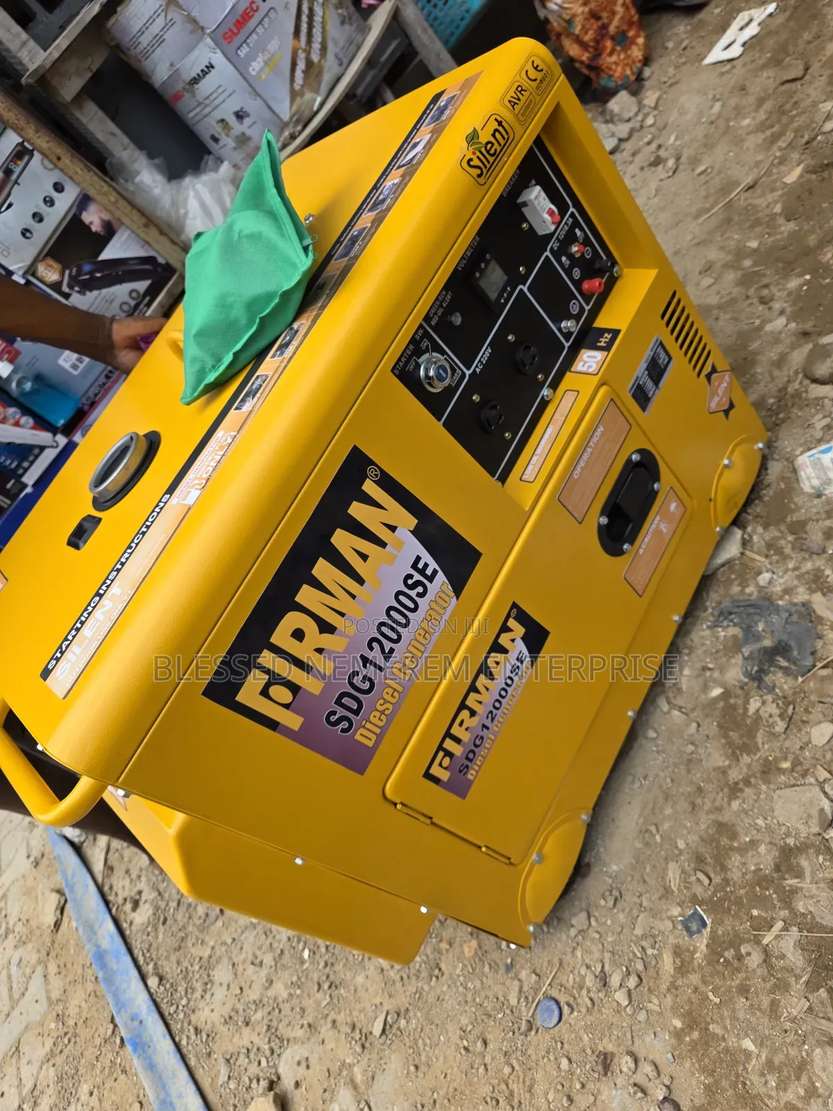 (10.5kva)Firman Diesel Soundproof Gen 1years Wty 100%Copper Coil