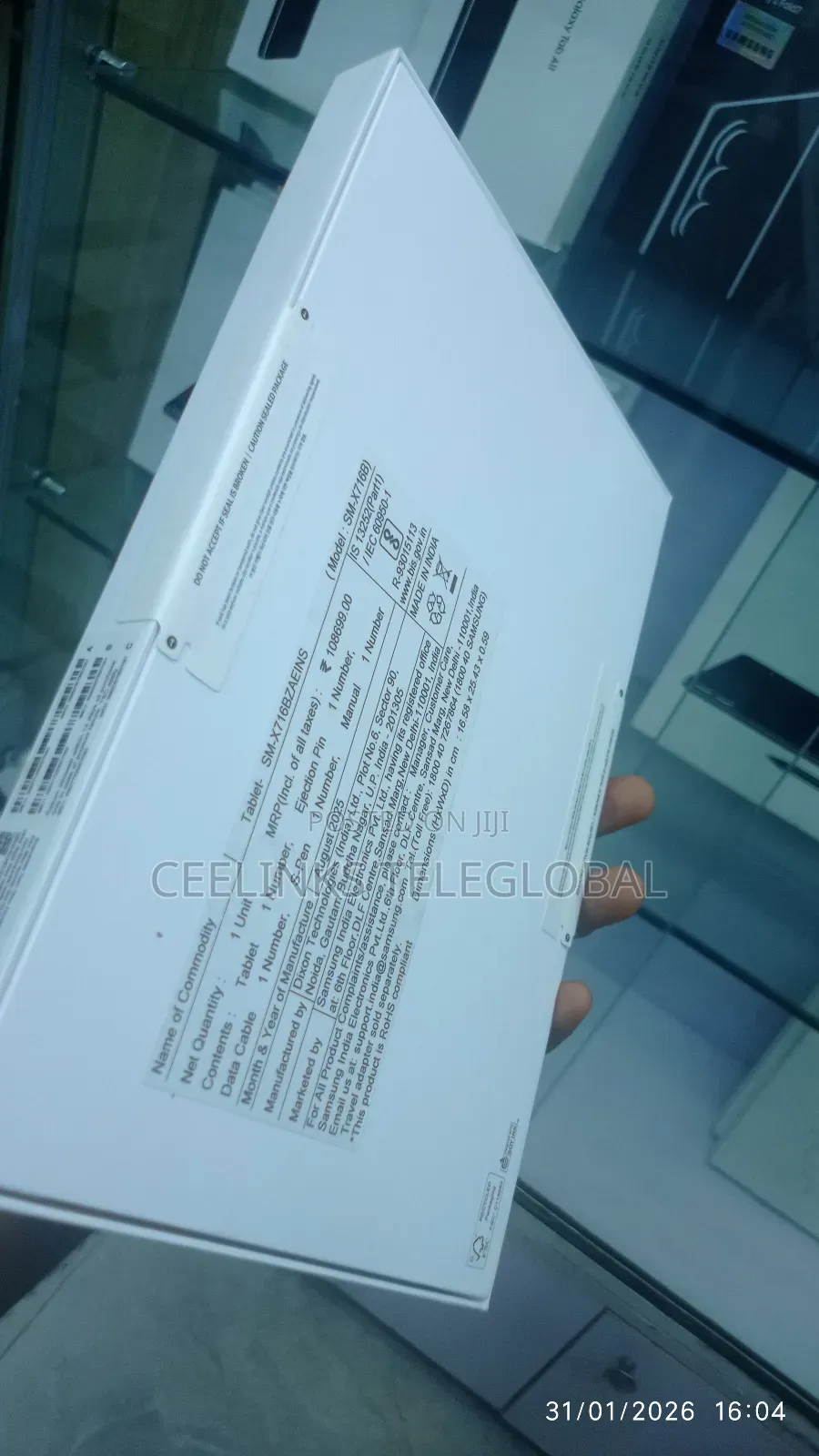 New Samsung Galaxy Tab S9 128 GB Gray