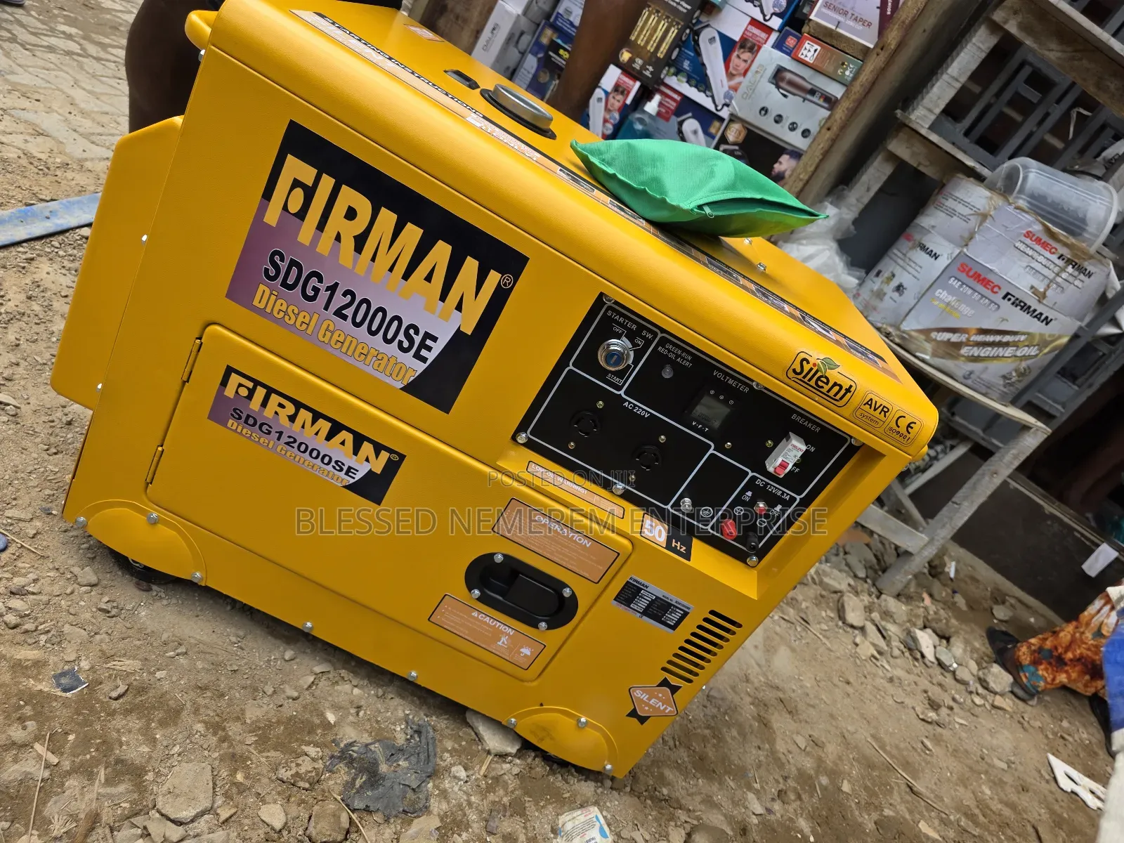 Sdg12000se Firman Diesel Soundproof Gen 1years Wty 10kva 100% Copper