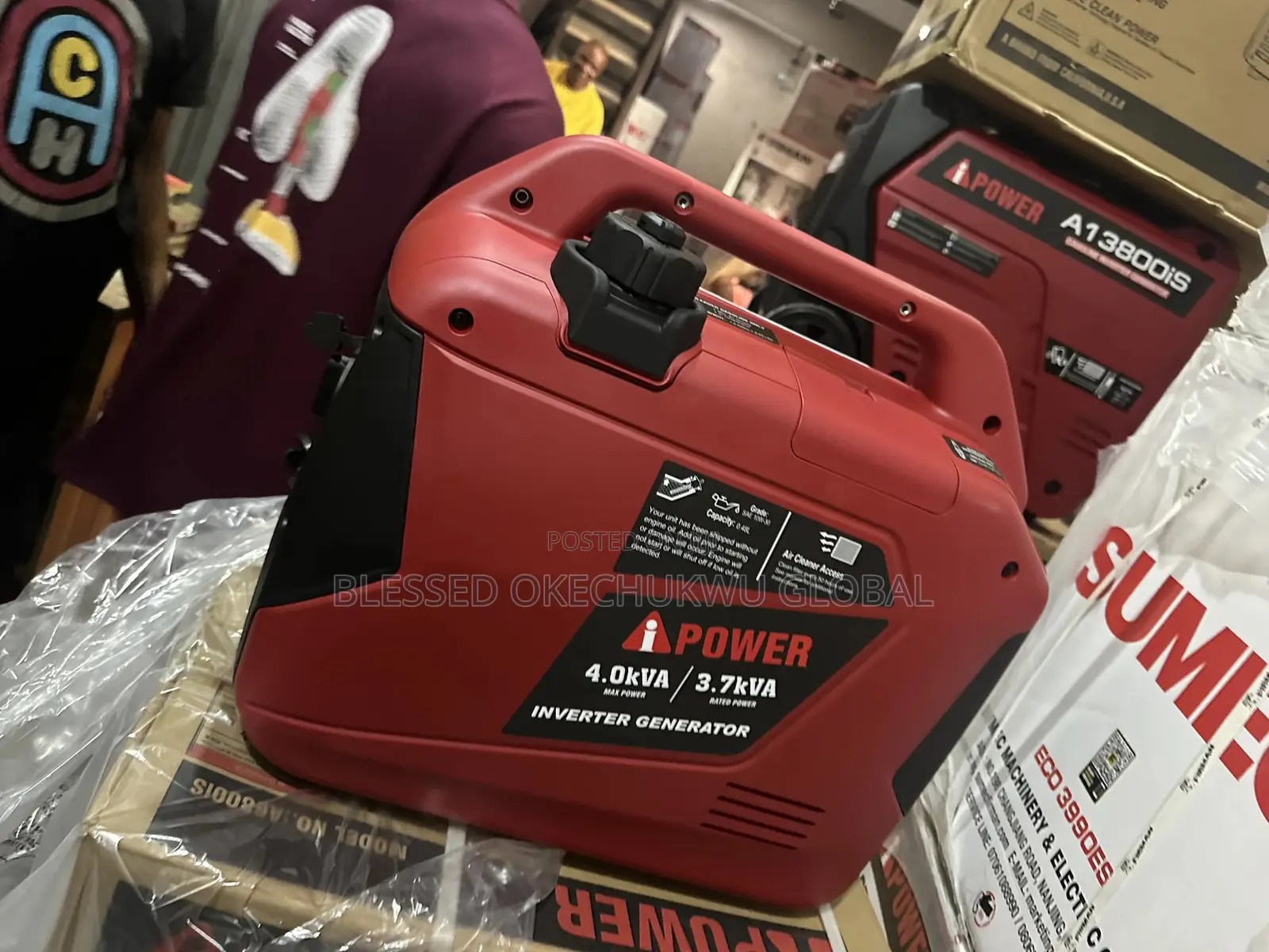 4kva Ipower Soundproof Inverter Generator Very Silent and Cool