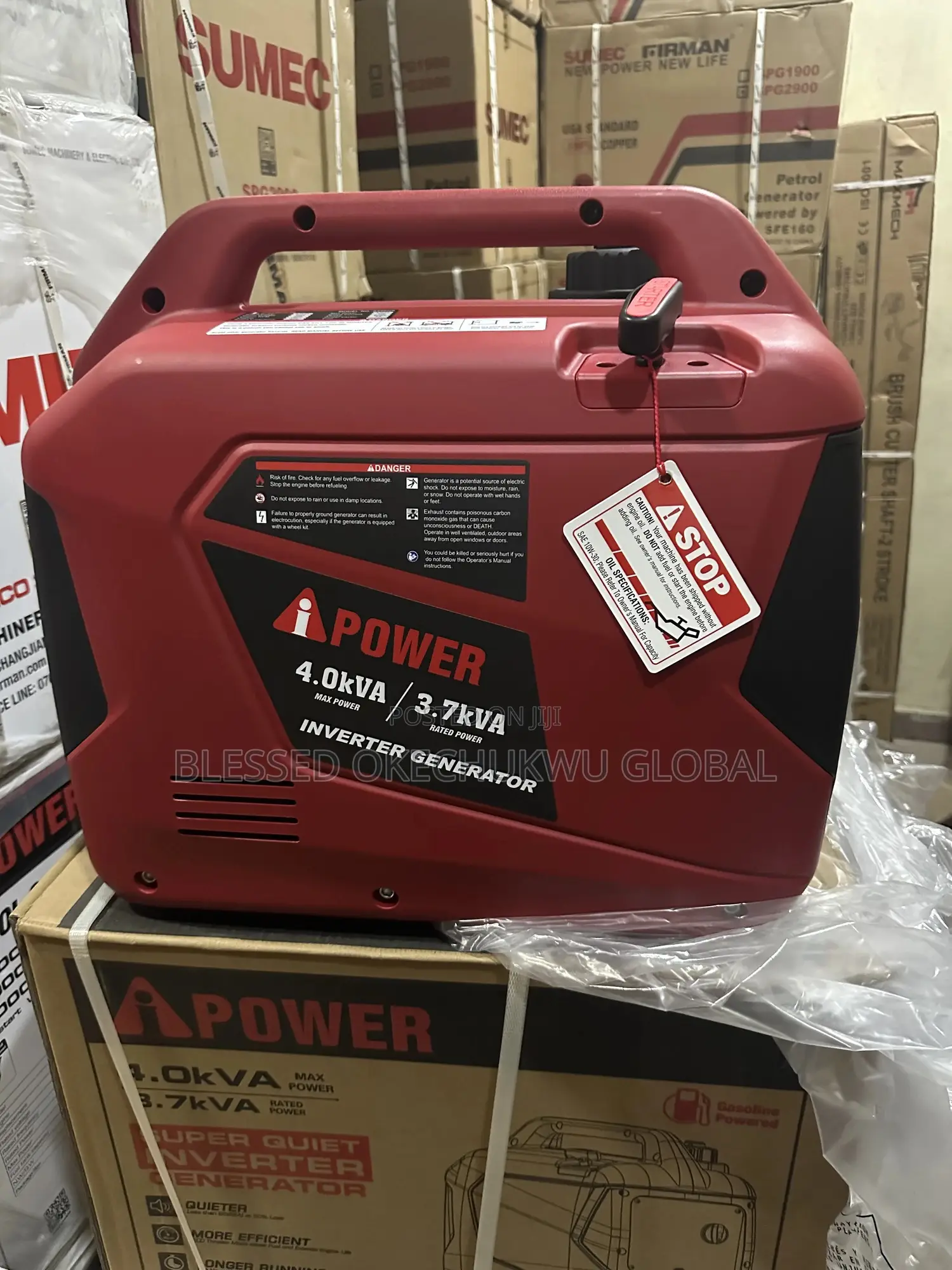 4kva Ipower Soundproof Inverter Generator Very Silent and Cool