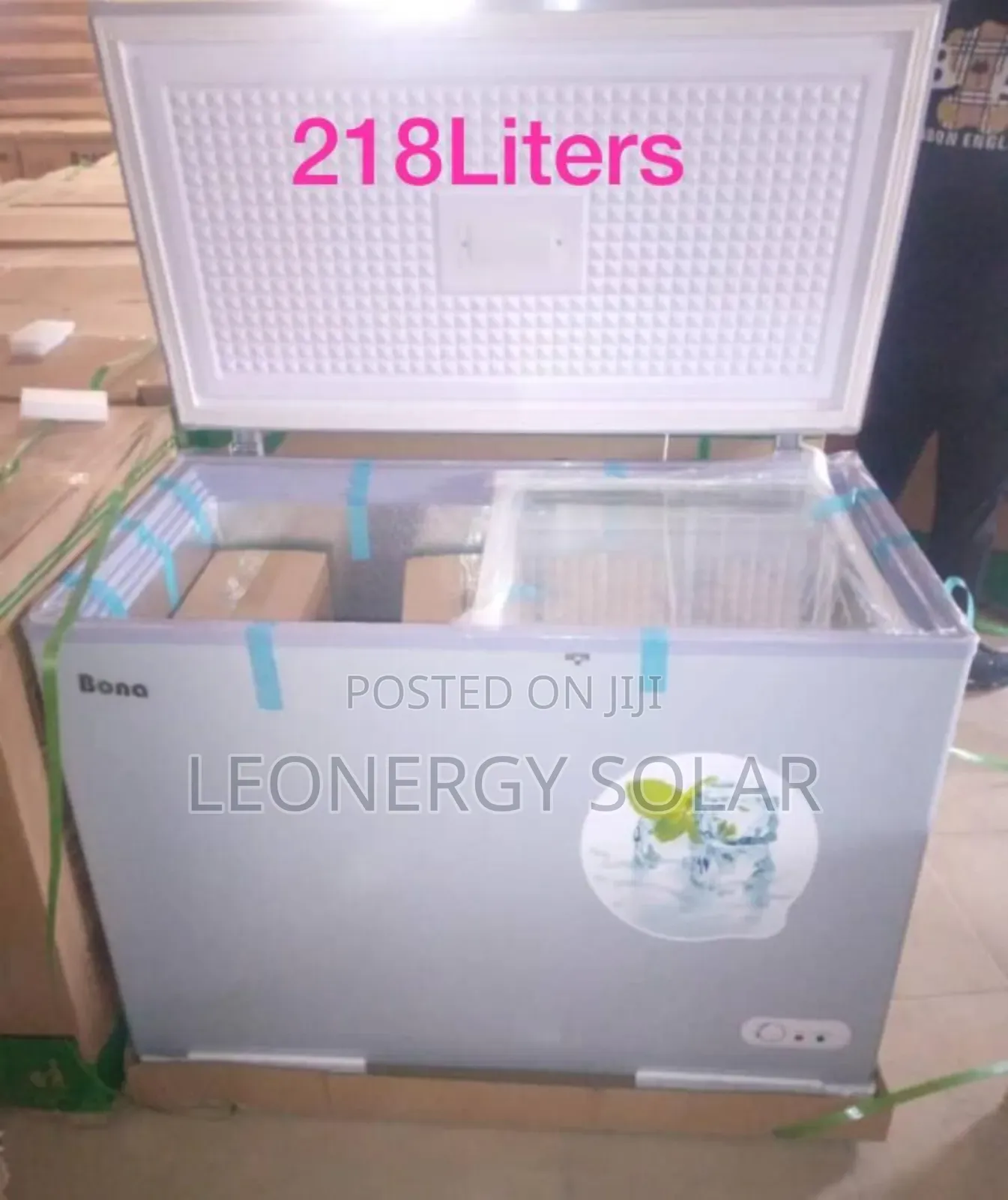 218 Litres Bona Deep Solar Freezer