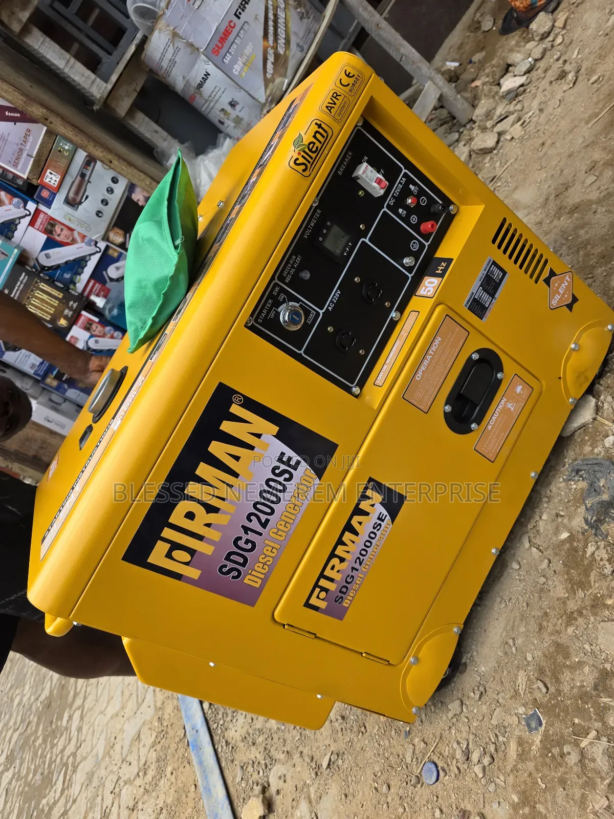 See Original Firman Diesel Soundproof Gen 10kva 100% Copper Coil