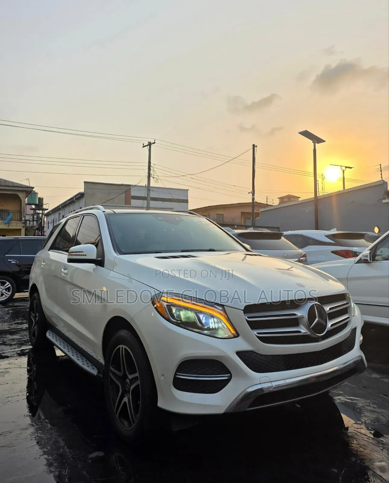 Mercedes-Benz GLE-Class GLE 550 4MATIC 2017 White