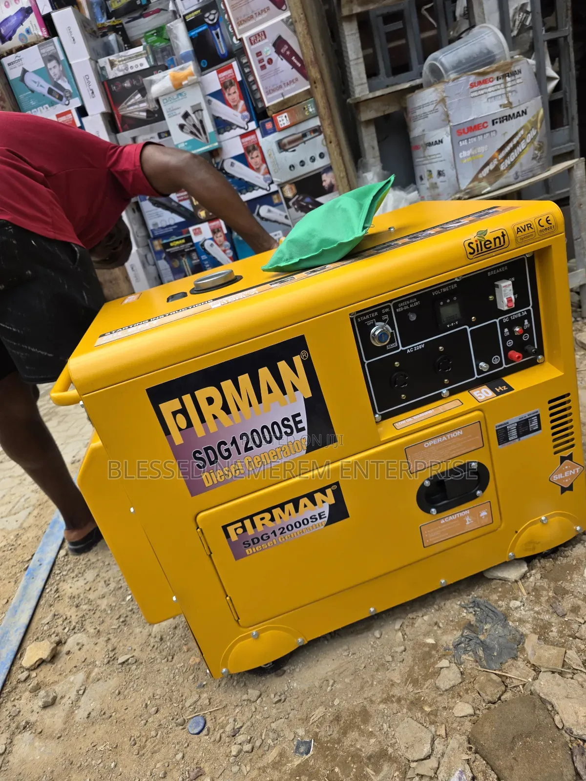 Come I Have Brand New Firman Diesel Soundproof Gen 10kva 100% Copper