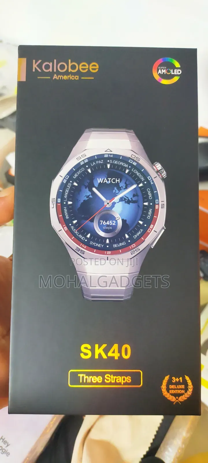Sk40 Amoled Smart Watch