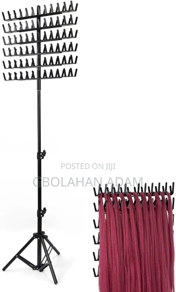 Braiding Hair Rack Stand