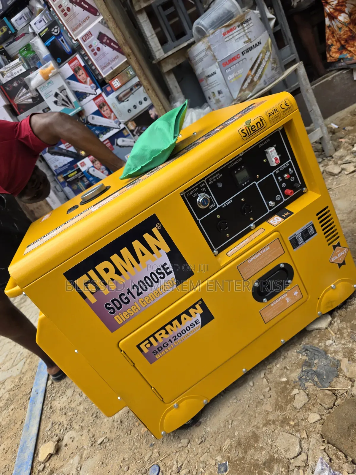 Very Strong 10kva Firman Diesel Soundproof Gen 1years Wty 100%Copper