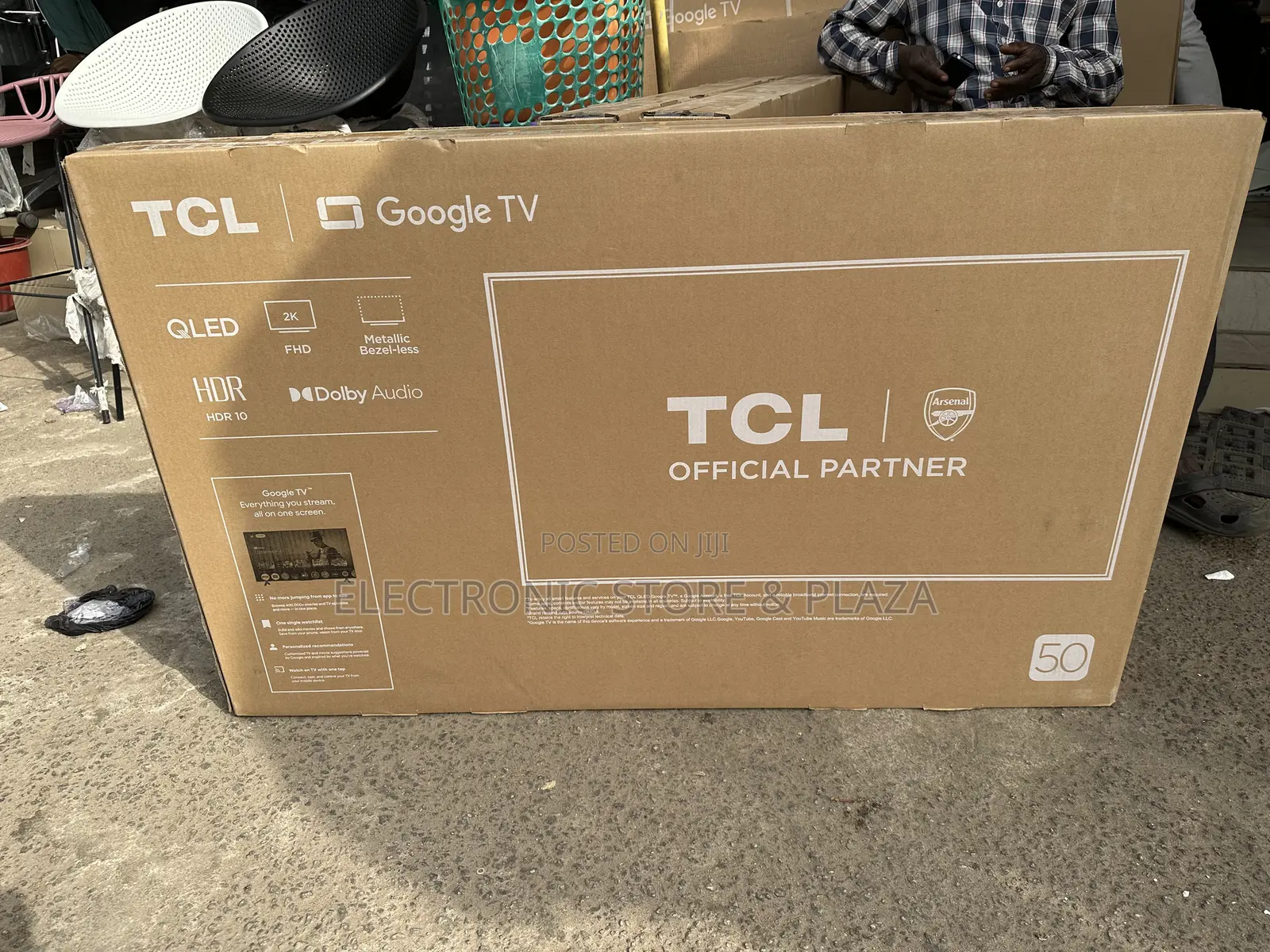 Brand New TCL 50" Qled Google Tv