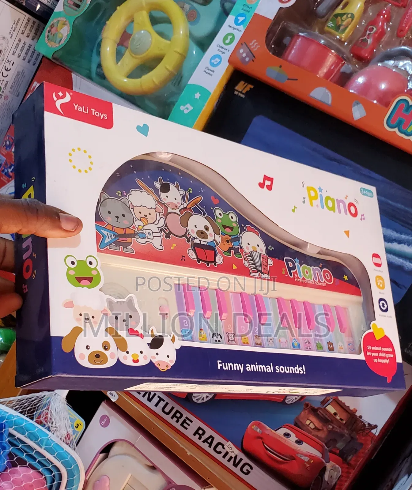 Funny Animal Sounds Electronic Kids Unique Piano Toy Ages 3+