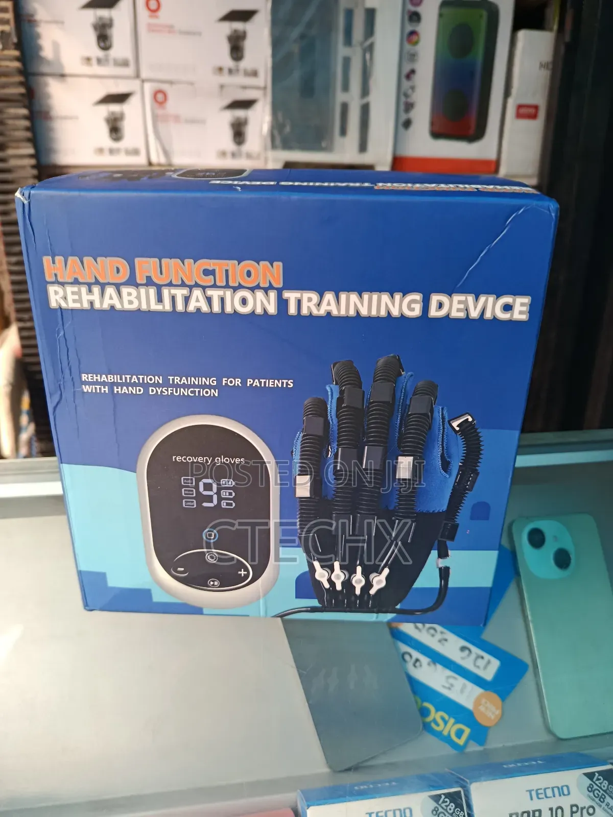 Rehabilitation Robot Glove for Stroke Recovery Equipment for Left L