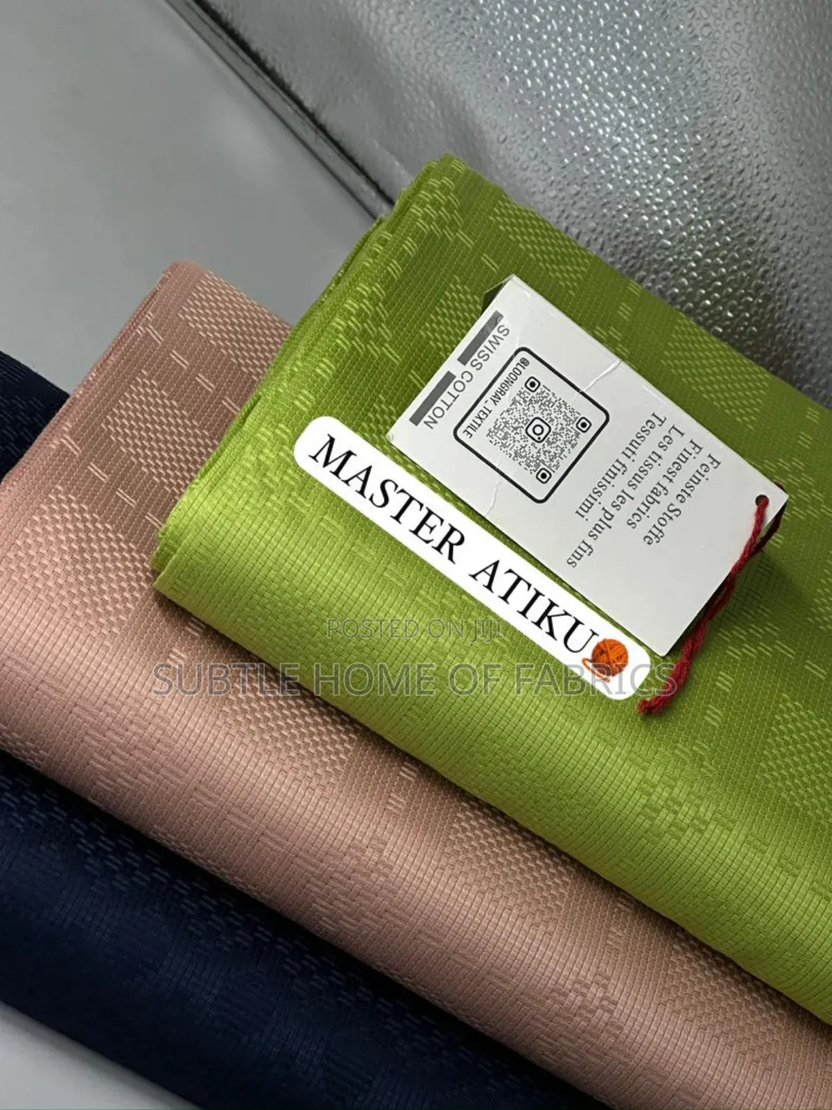 Luxury Traditional Fabric for Agbada, Kaftan Senator Styles