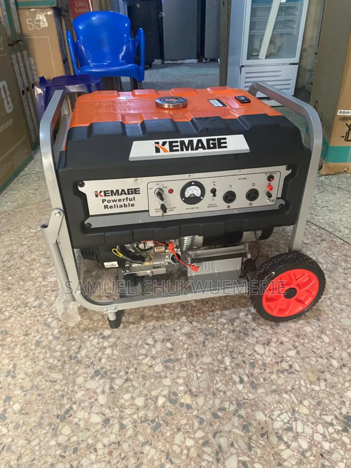 Kemage Generator 7.5kva Copper Coil 2years Warranty