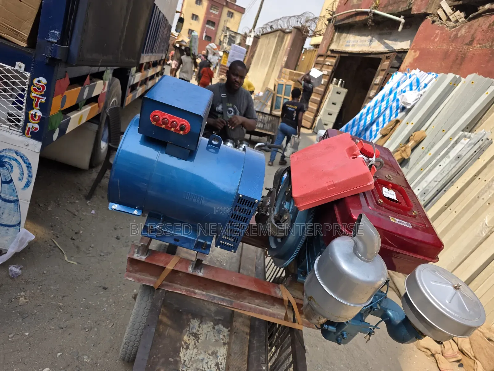 I Have Basic Diesel Generator 15kva With 1115 Engine 100% Copper Coil