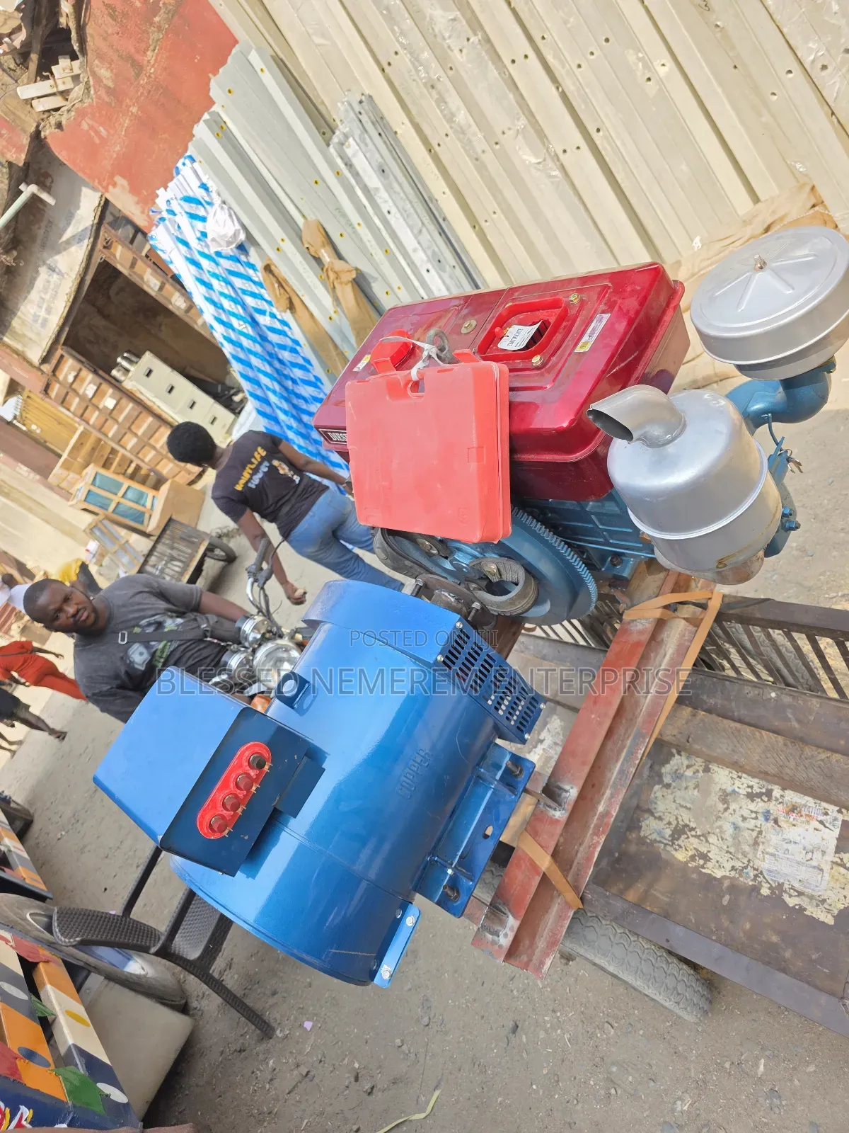 I Have Basic Diesel Generator 15kva With 1115 Engine 100% Copper Coil