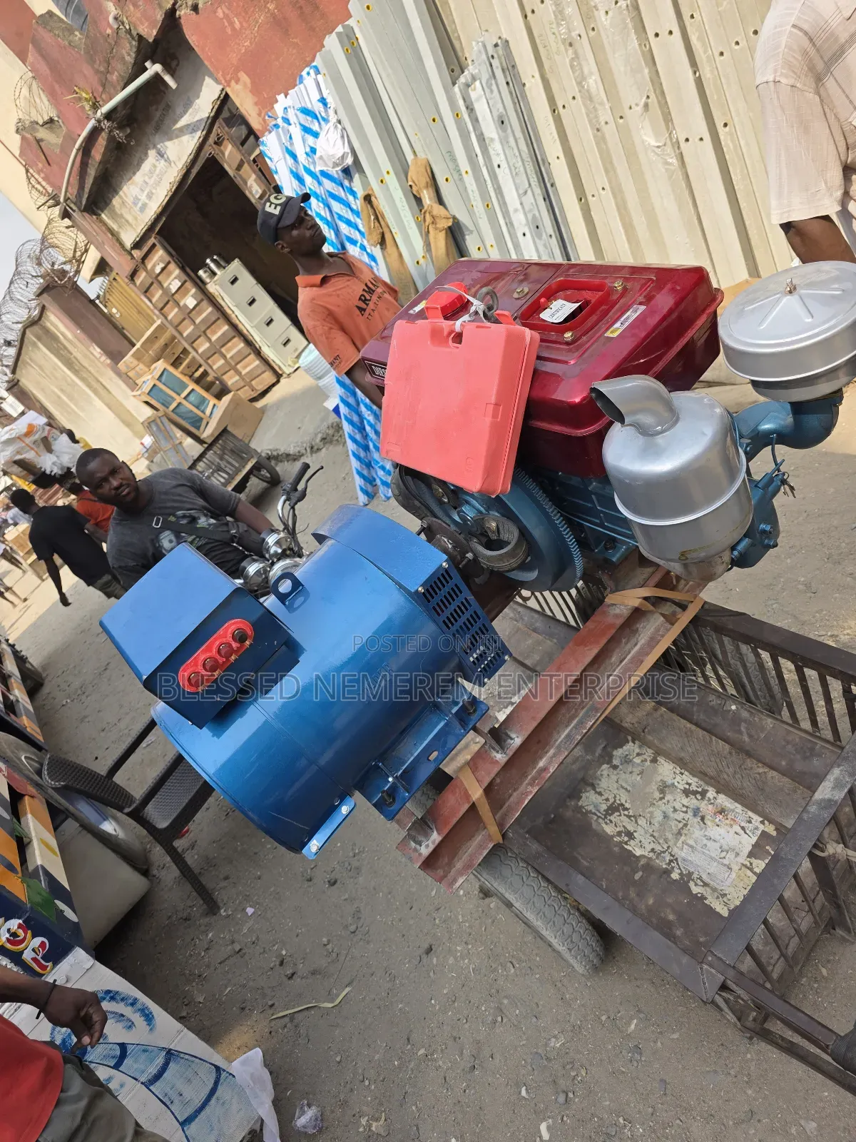 A Brand New Basic Diesel Generator 15kva With 1115 Engine 100% Copper