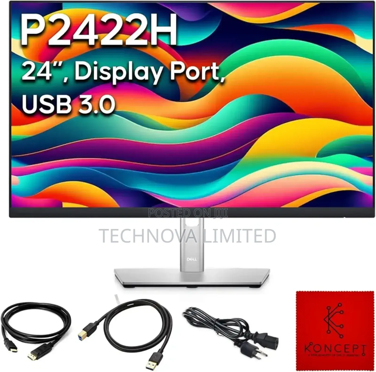Dell P2422h 24 Inch Hdmi Monitor - 16:9 Ips Computer Monitor