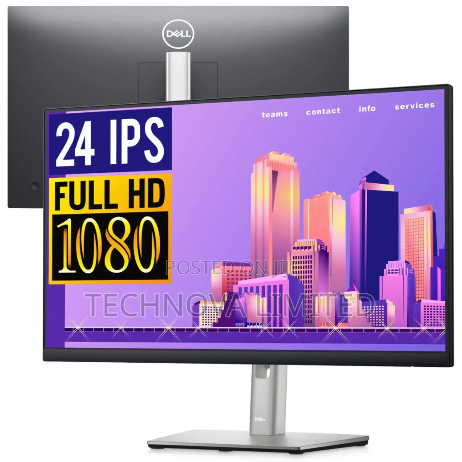 Dell P2422h 24 Inch Hdmi Monitor - 16:9 Ips Computer Monitor