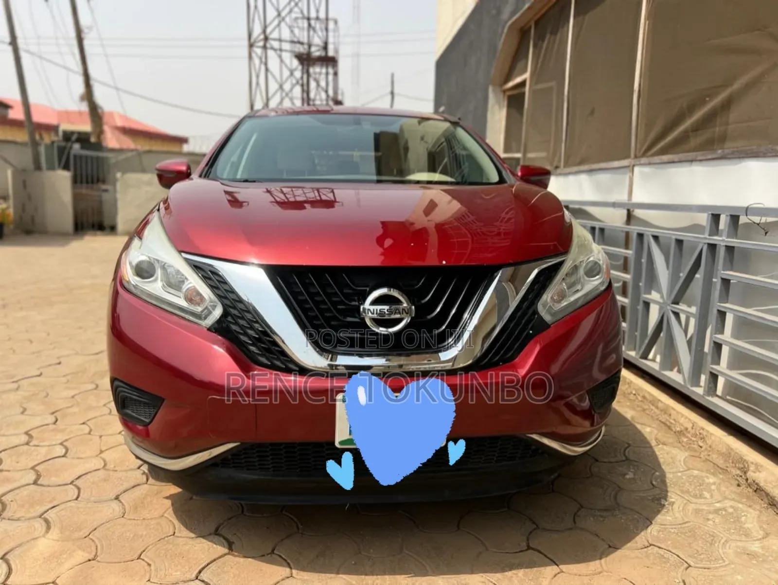 Nissan Murano 2017 Red