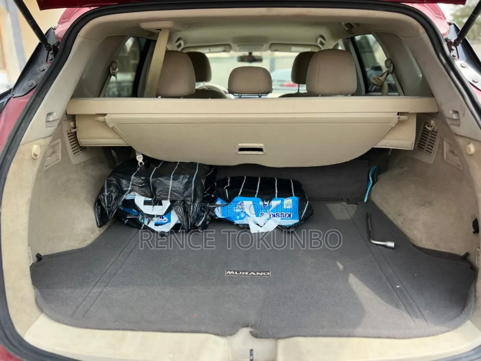 Nissan Murano 2017 Red